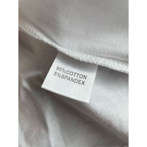 NWT OMSJ White Sleeveless Tank Top Size Large - Picture 5 of 7